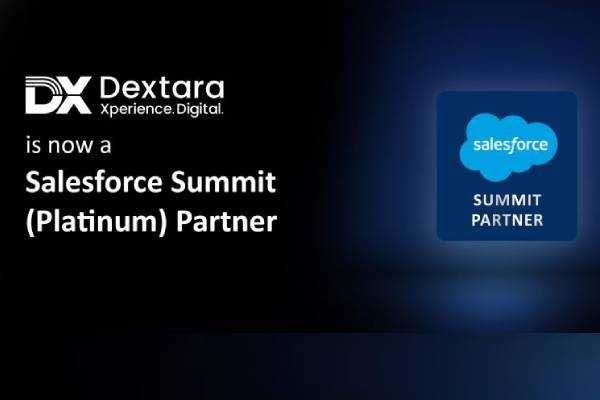 Dextara Digital is officially a Salesforce Summit (Platinum) Partner Now